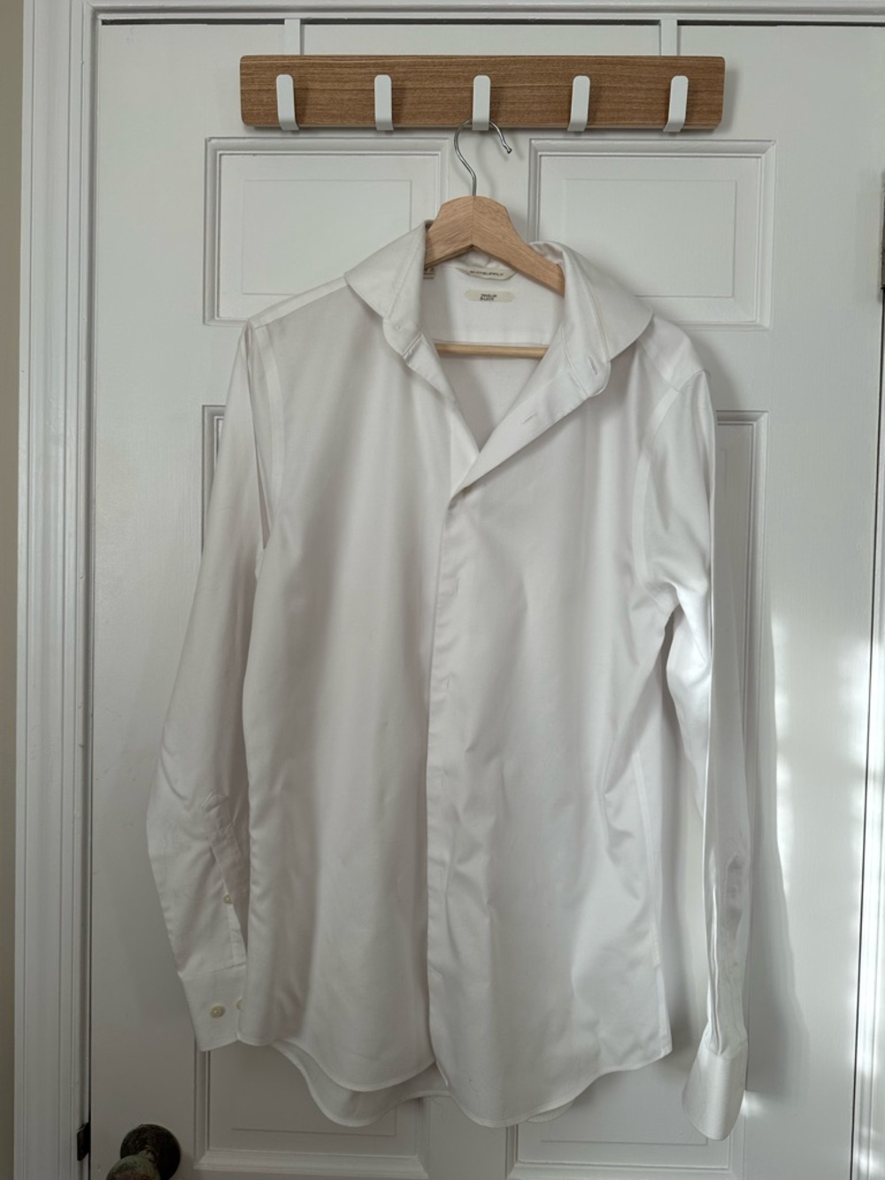 Suit Supply Extra Slim Fit White Dress Shirt